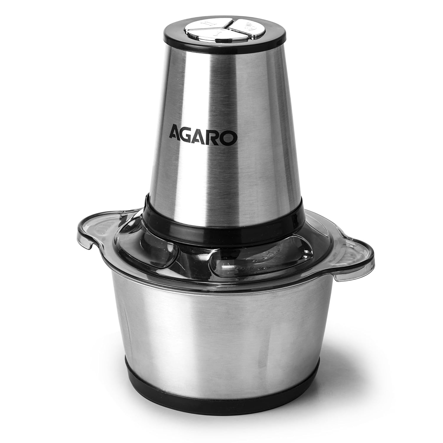 AGARO Delite electric vegetable and meat chopper with stainless steel bowl